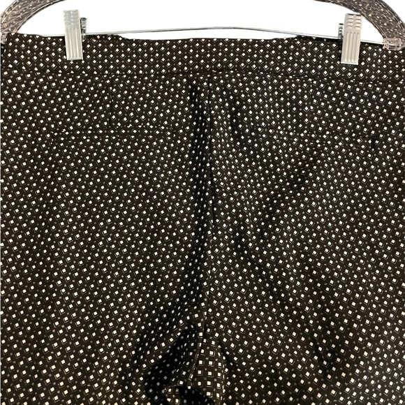 Adrienne Vittadini size 14 straight leg trousers patterned - Picture 4 of 5